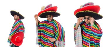 Beyaz tenli komik Meksikalılar.