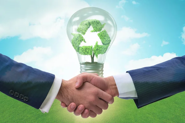 Pařížská dohoda koncept v ekologii a životním prostředí — Stock fotografie