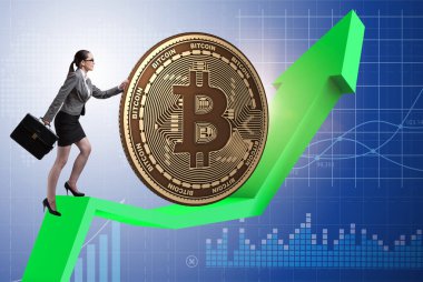 İş kadını bitcoin 'i kripto-para zinciriyle engelliyor