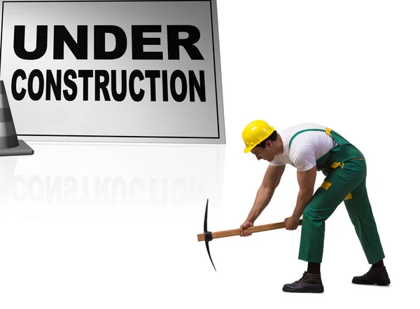 Concept of under construction for your webpage — Stock Photo, Image