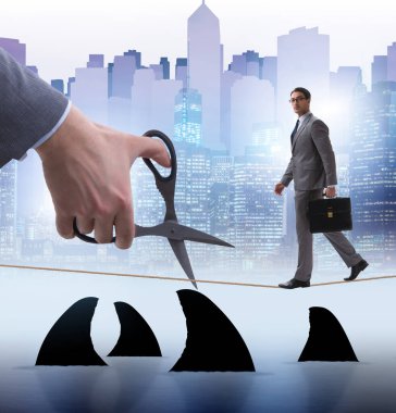 İş risk kavramında el kesimi halat