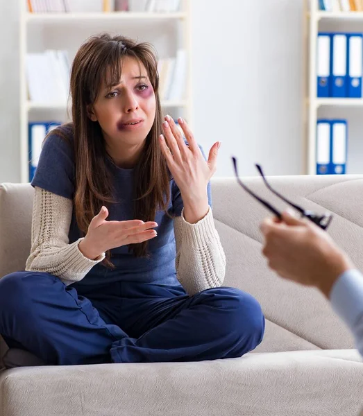 The psychologist counselling woman beaten by husband