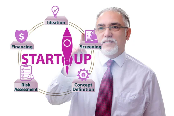 Concepto de start-up y emprendimiento — Foto de Stock