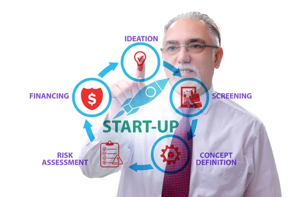 Concepto de start-up y emprendimiento — Foto de Stock