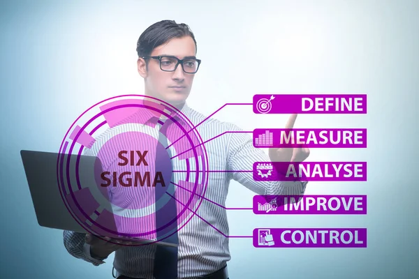 Concept of Lean management with six sigma — Stock Photo, Image