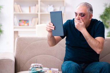 Bütçe planlamada yaşlı adam yaralandı