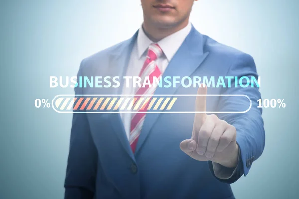 Concept of corporate business transformation