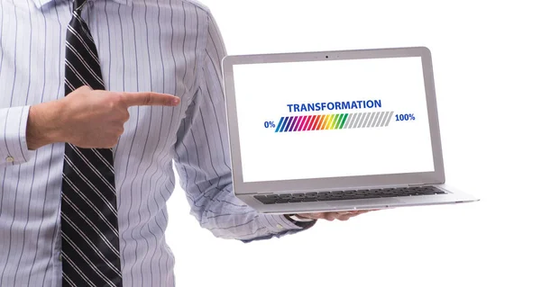 Concept of corporate business transformation — Stock Photo, Image