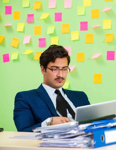 Businessman having trouble with his priorities — Stock Photo, Image