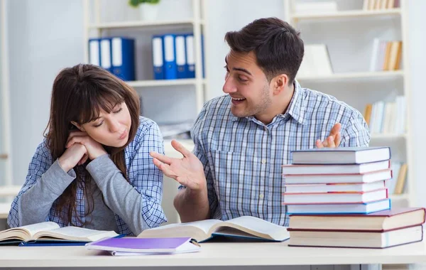 Students sitting and studying in classroom college Royalty Free Stock Photos