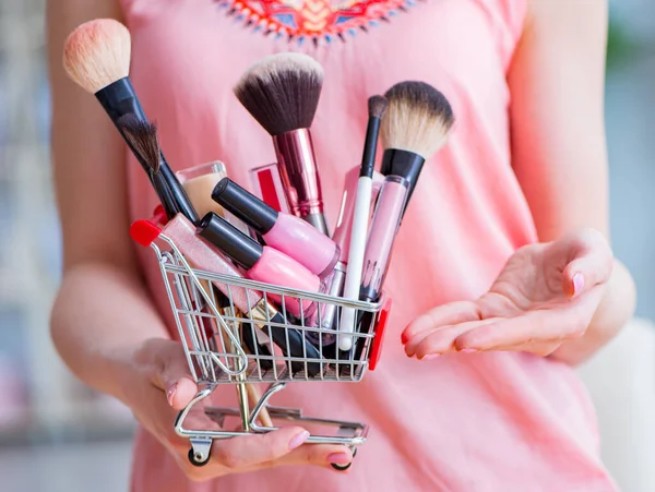 Beauty products nail care tools pedicure closeup — Stock Photo, Image