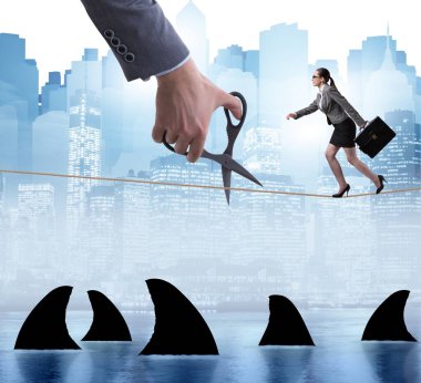 İş risk kavramında el kesimi halat