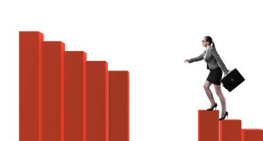 Ekonomik iyileşme kavramında iş kadını bar tablosuna tırmanıyor
