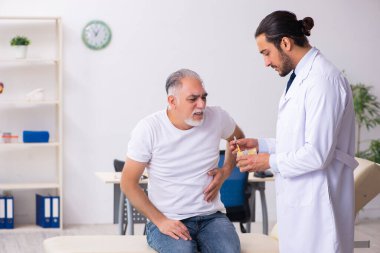 Diyabet hastası ziyaretçi doktor