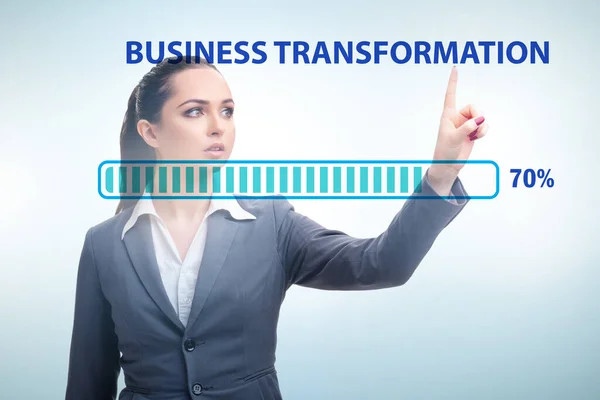 Концепція трансформації корпоративного бізнесу — стокове фото