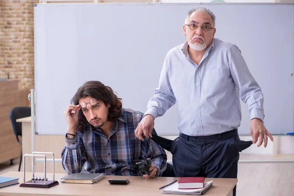 Dos empleados en concepto de quiebra — Foto de Stock