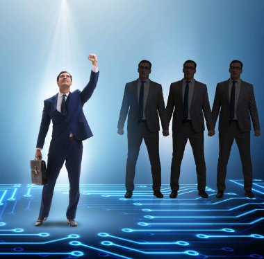 İş dünyasının ilgi odağı iş adamı.