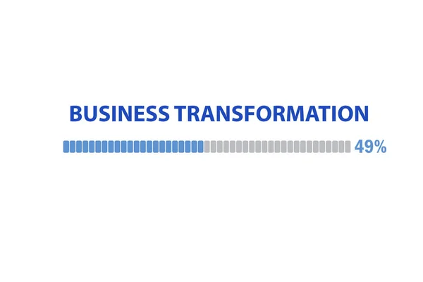 Концепция трансформации корпоративного бизнеса — стоковое фото