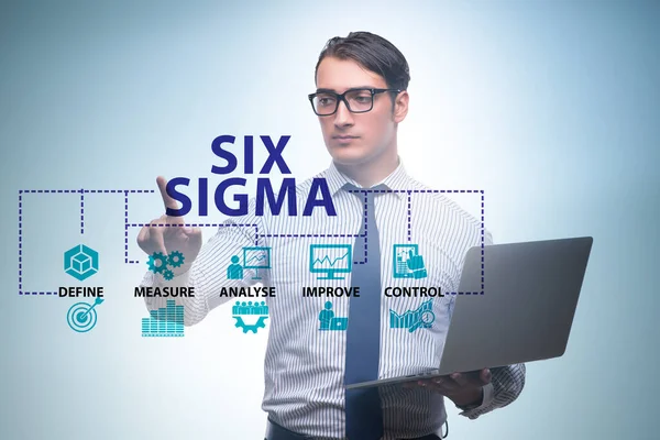 Concept of Lean management with six sigma — Stock Photo, Image