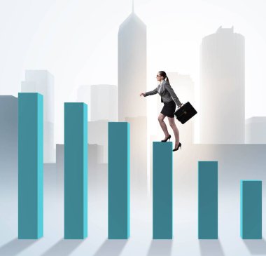 Ekonomik iyileşme kavramında iş kadını bar tablosuna tırmanıyor