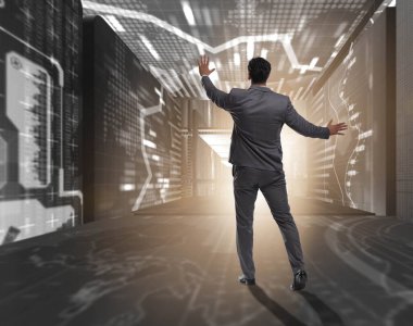 Ticaret konsepti işadamı.