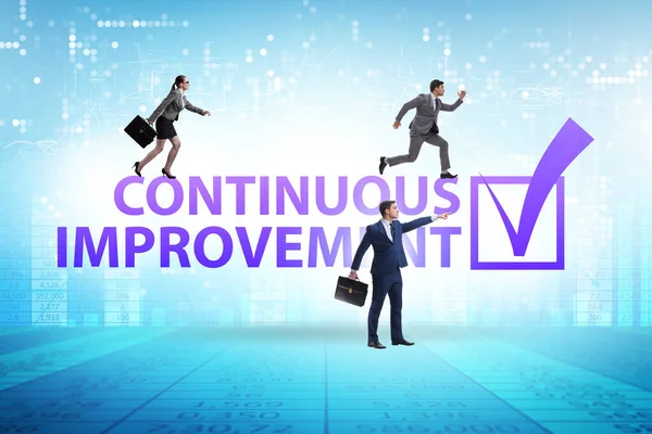 Continuous improvement concept in business