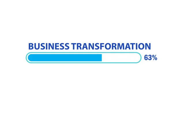 Concept de transformation d'entreprise — Photo