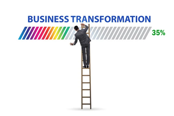 Концепция трансформации корпоративного бизнеса — стоковое фото
