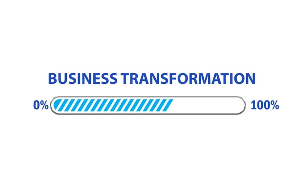 Concept de transformation d'entreprise — Photo