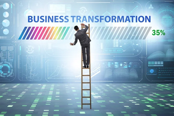 Concept de transformation d'entreprise — Photo