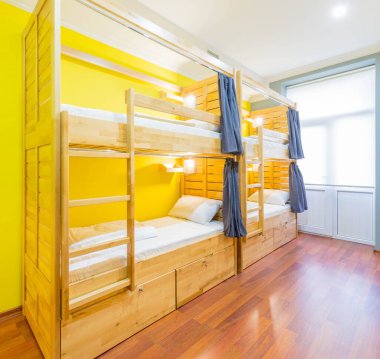 Yurt yatakhanesi oda düzenlendi.