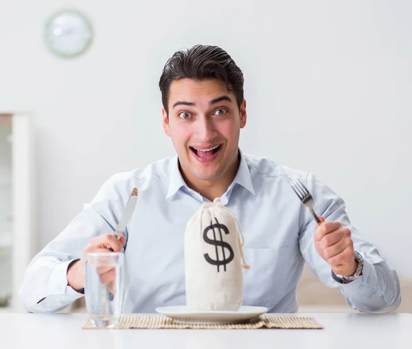 Conceito de jantar caro em restaurantes — Fotografia de Stock