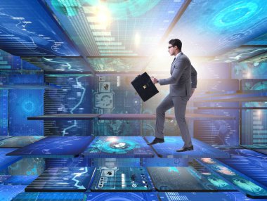 Soyut iş kavramında iş adamı