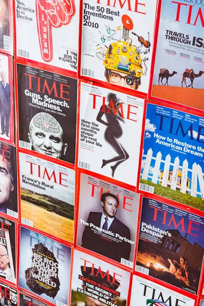 New York - 7 maart 2017: Time Magazine op 7 maart in New York, — Stockfoto