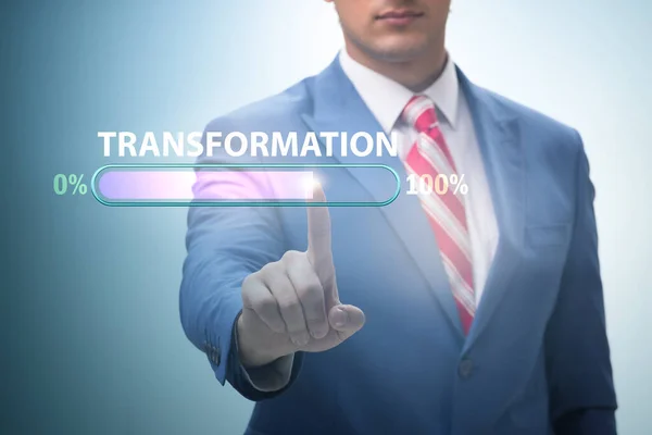 Concept of corporate business transformation — Stock Photo, Image