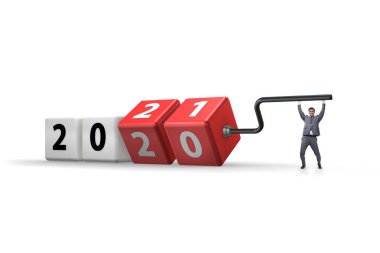 Yılı 2020 'den 2021' e değiştirme kavramı