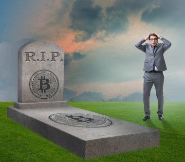 Bitcoin 'in ölümü ve ölümü için yas tutan iş adamı