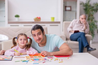 Erken gelişim kavramında üç kuşak aile