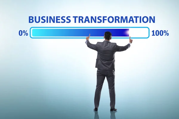 Concept de transformation d'entreprise — Photo