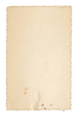 Doku eski kağıt scuffs ve lekeleri izleri ile