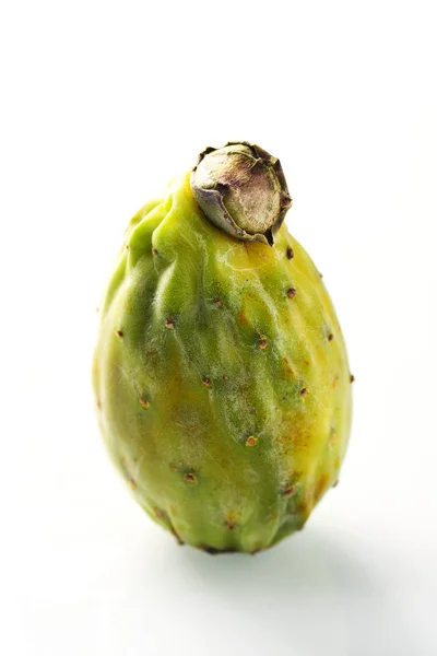 Fresh Prickly Pear Fruit Isolated White Background — Stock Photo, Image