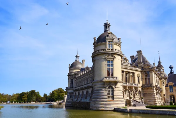 Chantilly França Agosto 2018 Visão Detalhada Castelo Chantilly — Fotografia de Stock