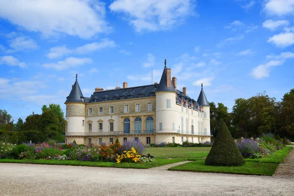 Widok Chateau Rambouillet Xiv Zamek Departamencie Yvelines Regionu Ile France — Zdjęcie stockowe