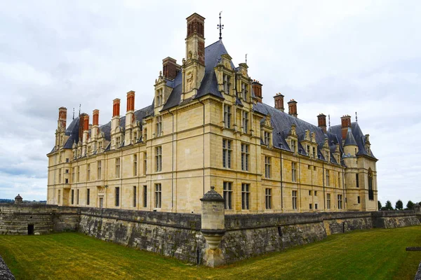 Chateau Ecouen França Agosto 2018 Castelo Ecouen Museu Nacional Renascimento — Fotografia de Stock