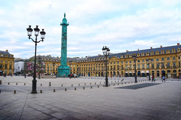 Paris França Agosto 2018 Arquitetura Paris Place Vendome Dos Famosos — Fotografia de Stock