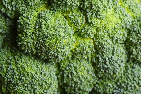 Raw Ripe Green Broccoli Food Background — Free Stock Photo