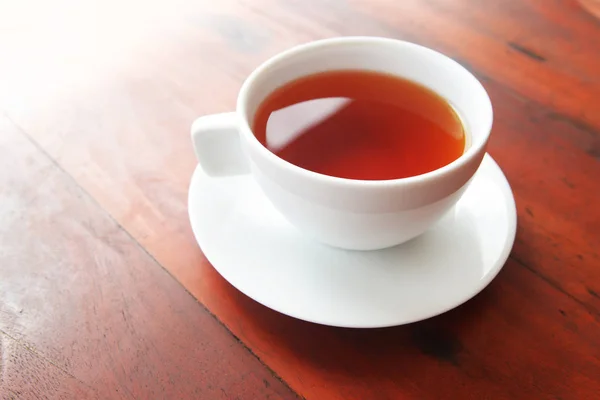 Thé Noir Dans Une Tasse — Photo