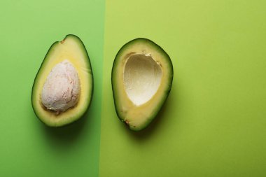 Avokado yarım yeşil 