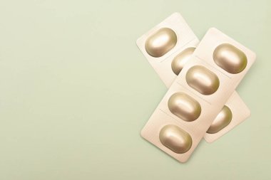 Haplarla beyaz kabarcıklar üstten görünüm yüzeyi 