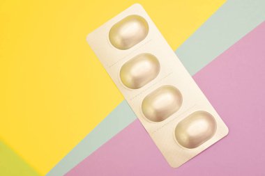 Alüminyum Vakumlu Ambalaj içinde ilaç tablet kadar kapalı